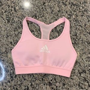 Adidas pink sports bra